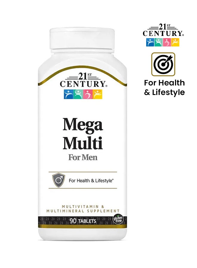 Mega Multi For Men Multivitamin & Multimineral